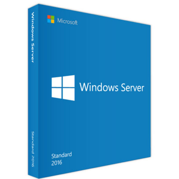 Licença Microsoft Windows Server 2016 Standard Vitalícia FPP - 32/64 Bit + Nota Fiscal e Garantia